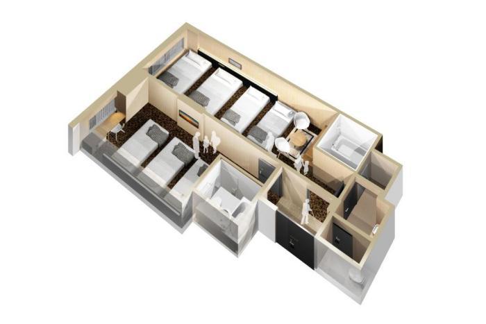Ginza Capital Hotel Moegi Токио Номер фото